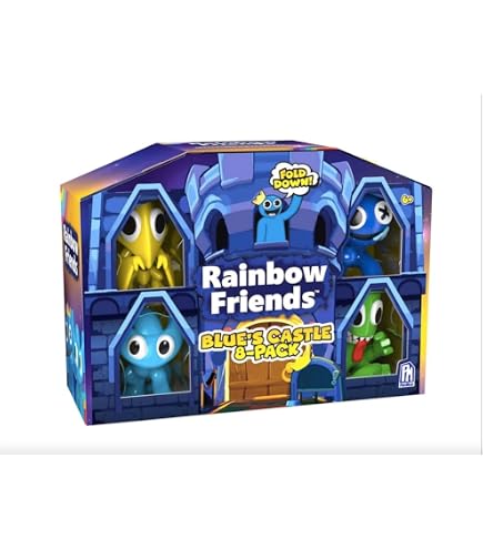 Amazon.com: Rainbow Friends – Deluxe Buildable Set : Toys & Games
